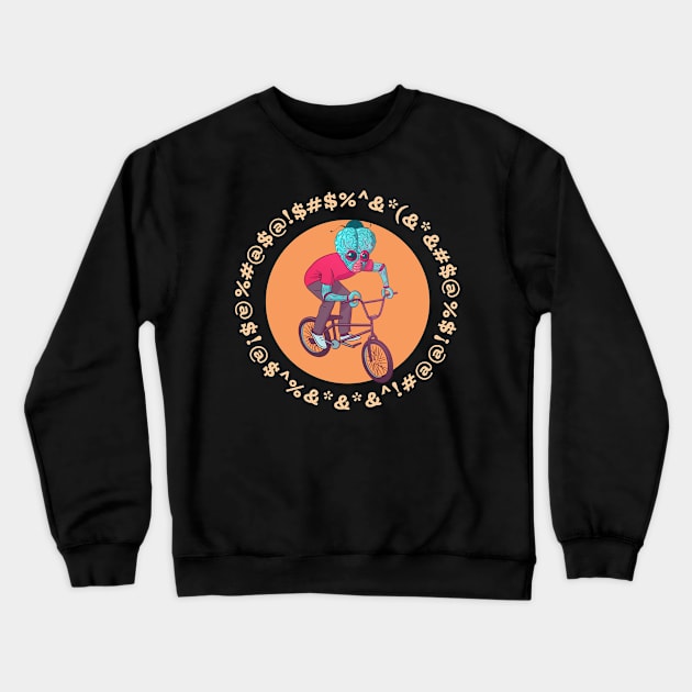 Monster Crewneck Sweatshirt by Pigglywiggly